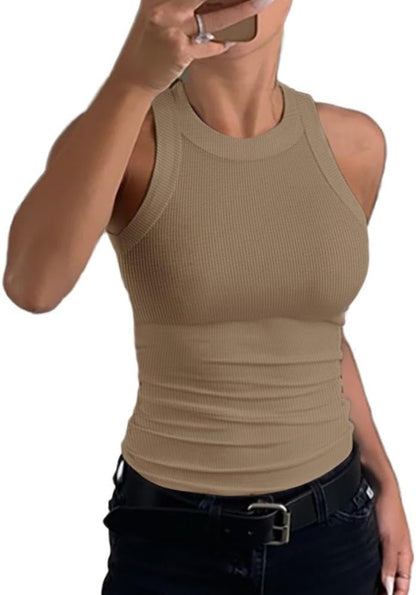 Skanto | Women's Ribbed Racerback Tank