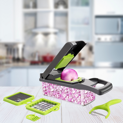 13-in-1-Vegetable-Slicer | Faster-when-Cooking | Bowlift