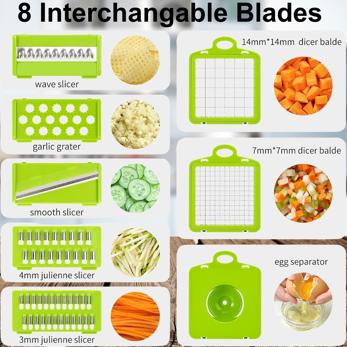 13-in-1-Vegetable-Slicer | Faster-when-Cooking | Bowlift