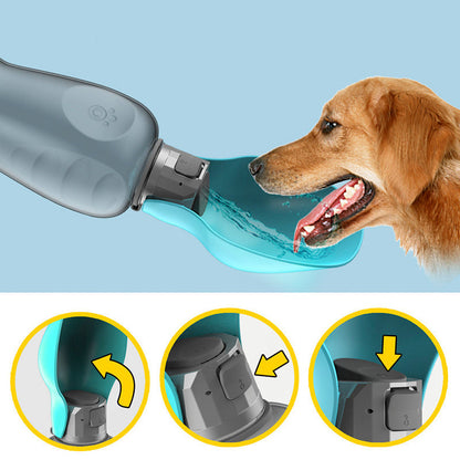 Portable 800ml Dog Water Bottle. | Skanto