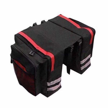 Skanto | Double Rear Rack Pannier Bike Luggage for MTB and Touring Bikes