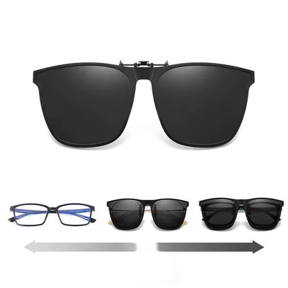 Skanto | OogZeker Clip-on Sunglasses – Lightweight Polarized UV400 Clips for Eyeglass Wearers
