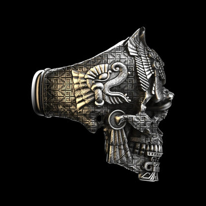 Skull Noir in Sterling Silver | Skanto
