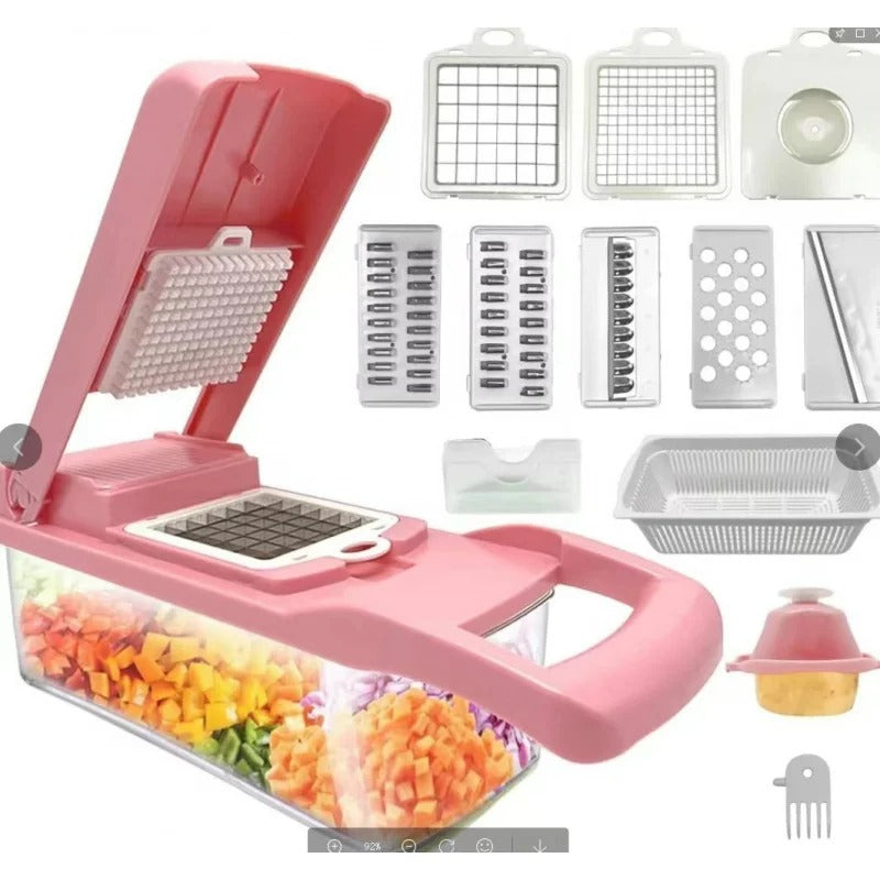 SliceMaster - 14-piece multifunctional vegetable slicer set Bowlift
