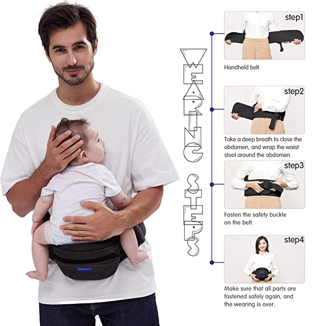 Skanto | Ergonomic Baby Carrier for 3-36 Month Olds
