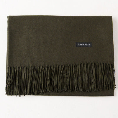 New Women's Winter Scarf, Monochrome Selection, Warm Classic Scarf