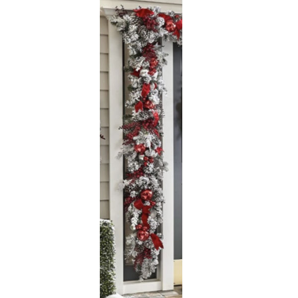 Skanto | The Cordless Prelit Red and White Christmas Decoration