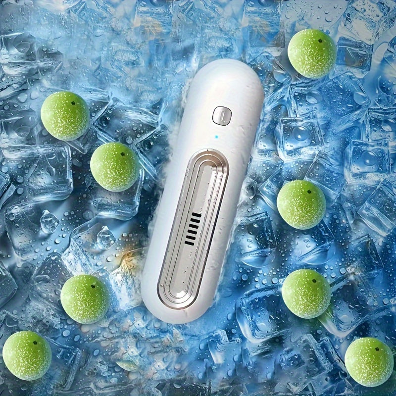 Skanto | Powerful Refrigerator Deodorizer – Removes Odors, Disinfects and Purifies Air – USB Charging – Portable, Compact, User-Friendly Odor Remover for Freezer and Fridge