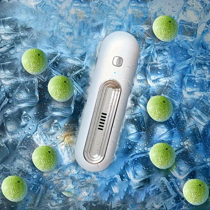 Skanto | Powerful Refrigerator Deodorizer – Removes Odors, Disinfects and Purifies Air – USB Charging – Portable, Compact, User-Friendly Odor Remover for Freezer and Fridge