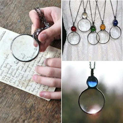 Skanto | Necklace with Magnifying Pendant