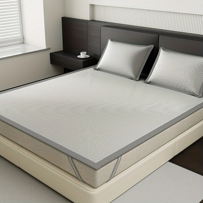 Skanto | AeroCool Cooling Mattress Protector – Breathable Ice Silk Bed Cover for Hot Sleepers