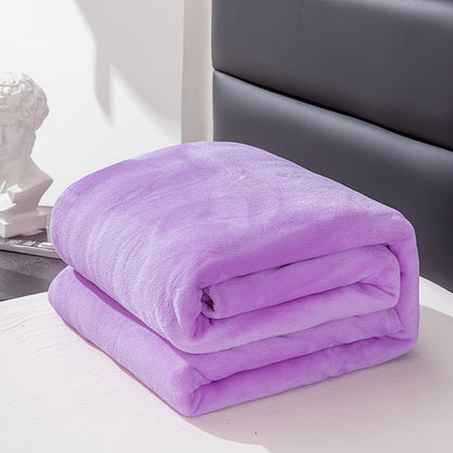 Luxurious flannel blanket for cozy home & travel