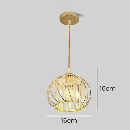 BowLift | Pendant Light Black Glass Globe Ceiling Fixture
