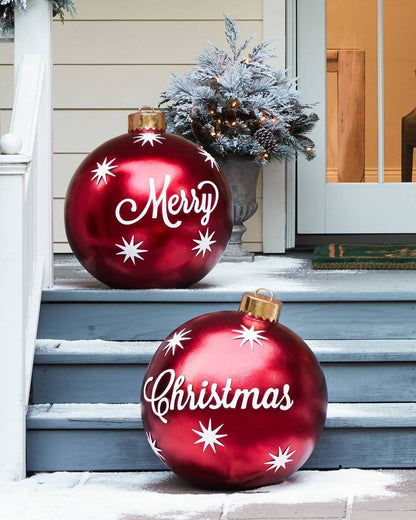 Skanto | Christmas Inflatable Decoration Ball | Outdoor Garden Ornament | 60cm PVC