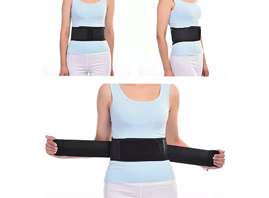 Skanto | Back Support Belt with Magnetic Heat Therapy