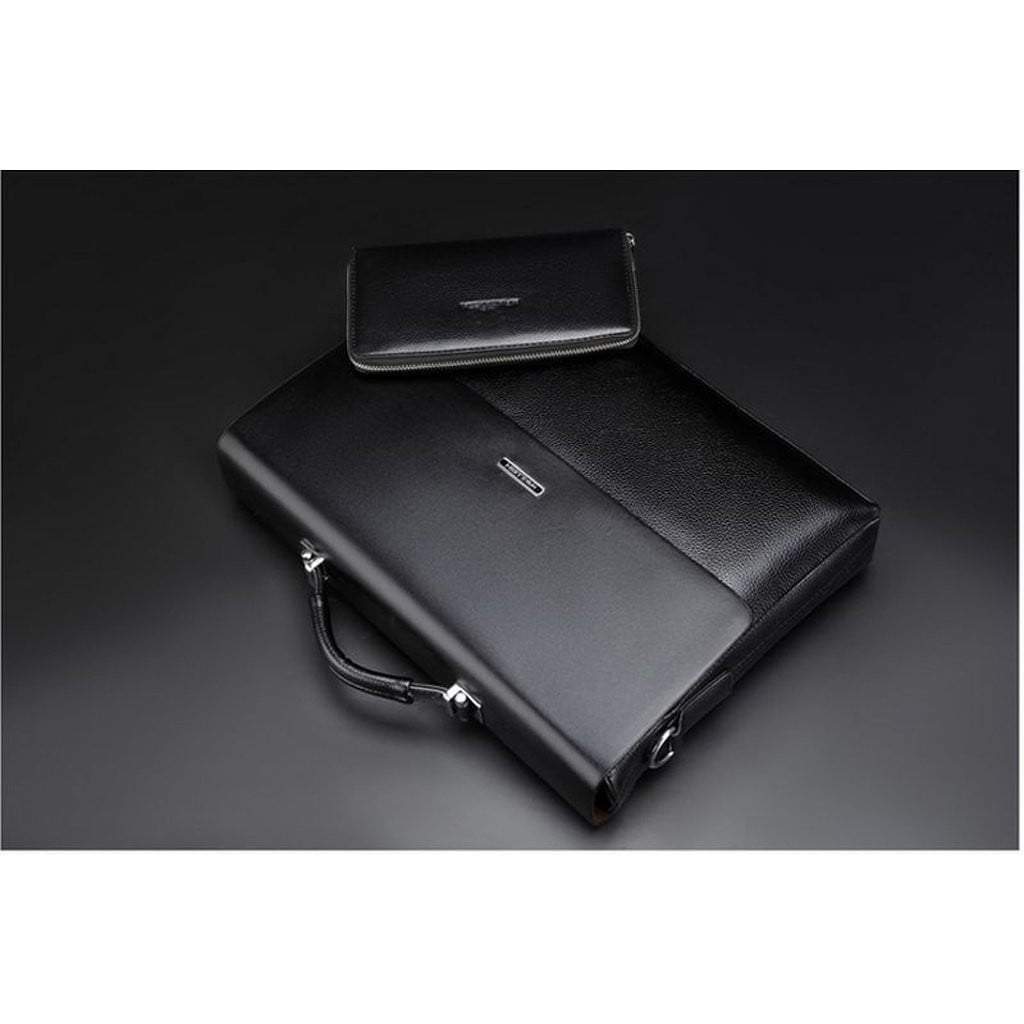 Karnz | New Men's Business Leather Briefcase
