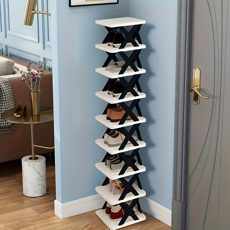 Narrow Shoe Rack Tower | Bowlift