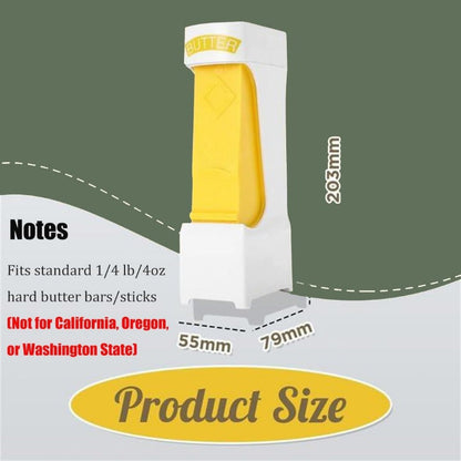 BowLift | ButterSwift Butter Cutter Dispenser with Stainless Steel Blade