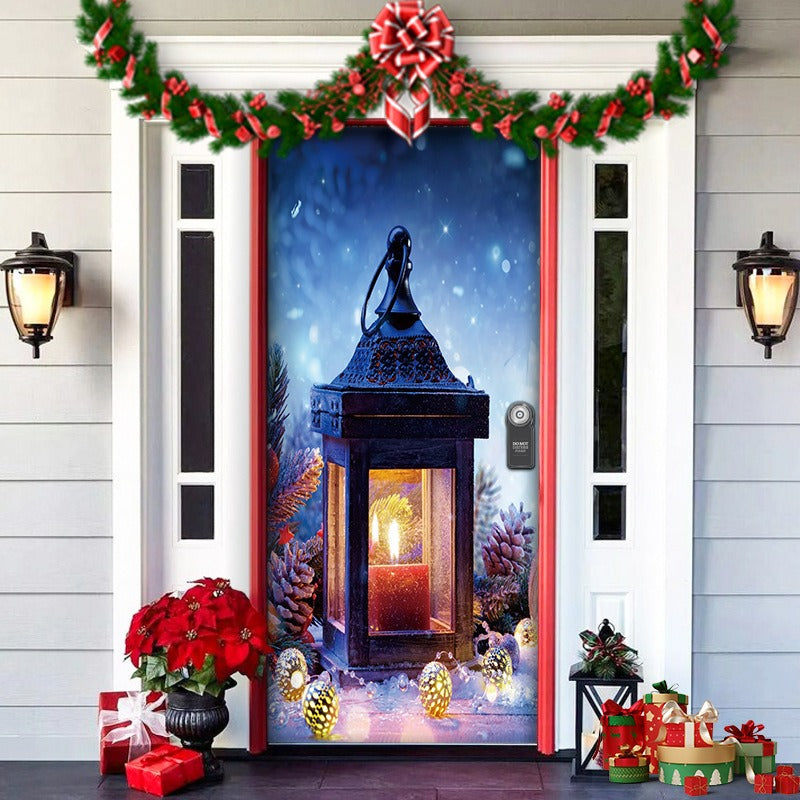 Skanto | The Nightmare Before Christmas | Outdoor Decorations | Jack Skellington Door Cover