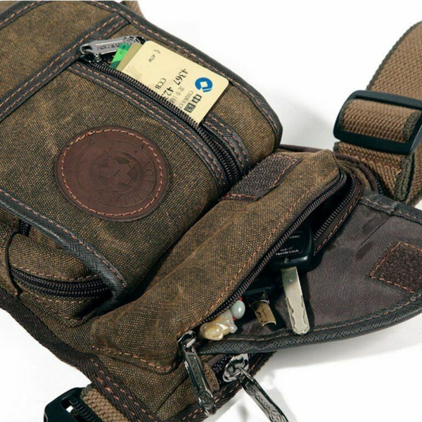 BowLift | Outdoor Leg Bag – Waterproof Motorcycle Thigh & Hip Pouch for Travel & Adventure