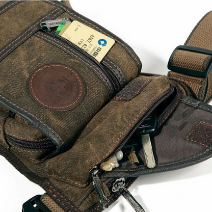 BowLift | Outdoor Leg Bag – Waterproof Motorcycle Thigh & Hip Pouch for Travel & Adventure