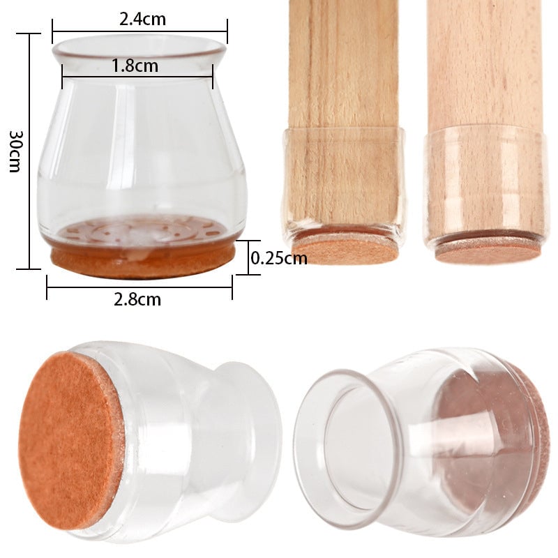 BowLift | Chair Leg Floor Protectors(4 PCS)