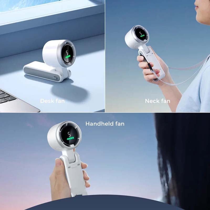 Rechargeable Handheld High-Speed Fan | Karnz