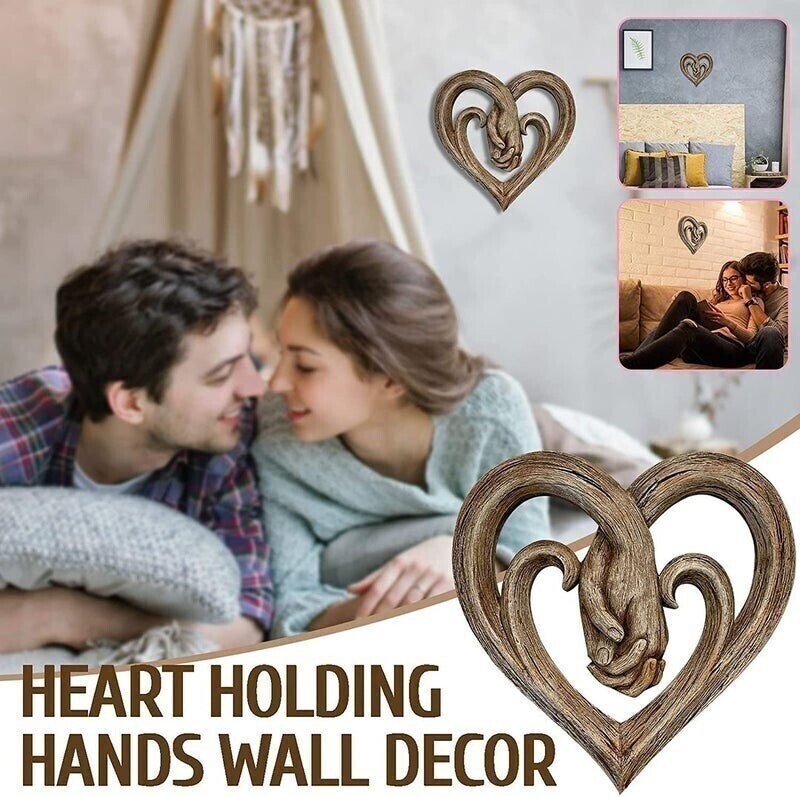 Skanto | Heart Holding Hands Wall Decor - Eternal Love