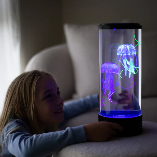 Skanto | LED Jellyfish Lava Lamp & Aquarium for Kids & Adults - Birthday Gifts for Kids, Perfect Gift for Aquarium Lovers