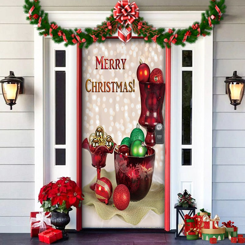Skanto | The Nightmare Before Christmas | Outdoor Decorations | Jack Skellington Door Cover