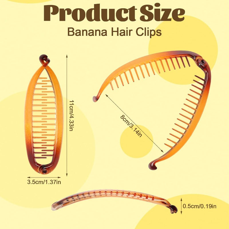 Gentle volumizing banana clip Karnz