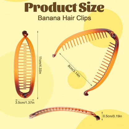 Gentle volumizing banana clip Karnz