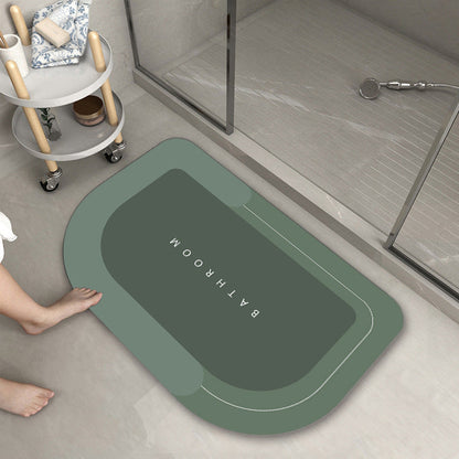 Bathroom sliding door doormat. | Karnz