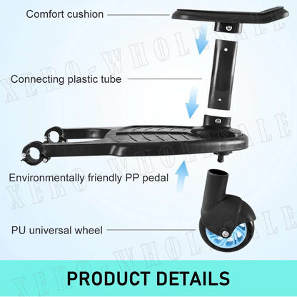 Skanto | Stroller Step Board Sit Stand Connector for Toddlers to Ride