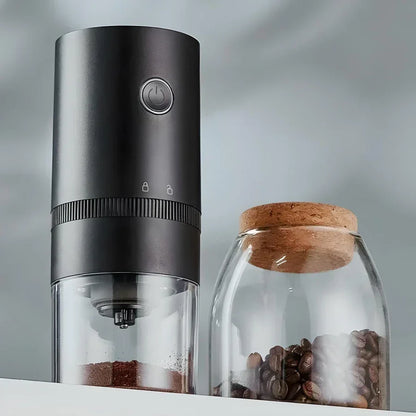 Skanto | Portable Electric Coffee Grinder with USB Type-C Charging & Ceramic Grinder