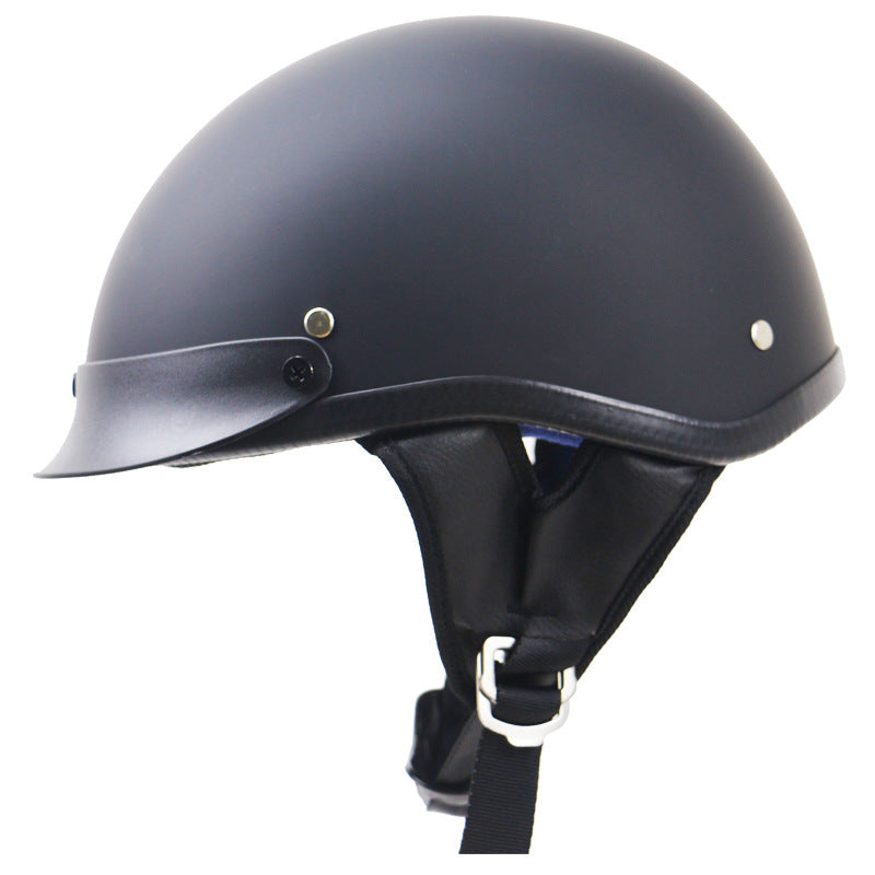 Classic Open-Face Motorcycle Helmet Bowlift