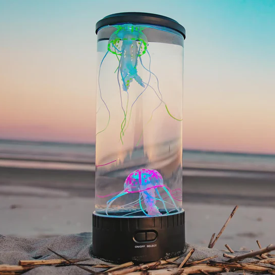 Skanto | LED Jellyfish Lava Lamp & Aquarium for Kids & Adults - Birthday Gifts for Kids, Perfect Gift for Aquarium Lovers