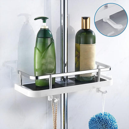 BowLift | Bathroom Pol-Shower Shelf Holder
