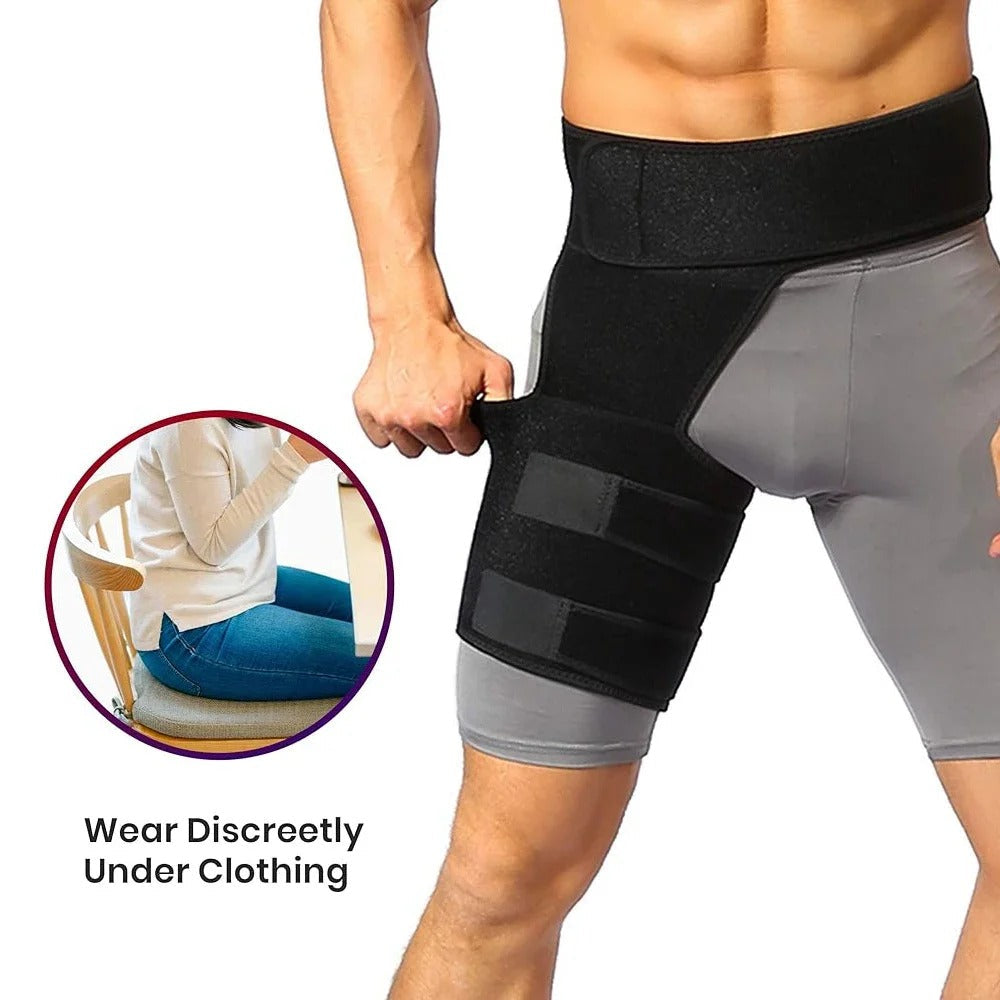 Skanto | HipFlex Pro – Adjustable Orthopedic Hip Brace for Pain Relief and Support