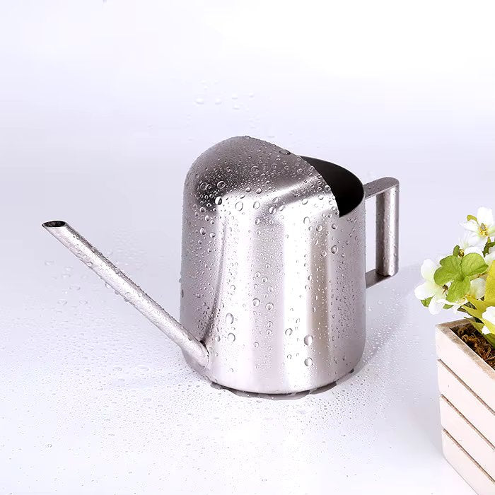 BowLift | Stainless Steel Watering Can for Indoor & Outdoor Plants – 300ML Long Spout