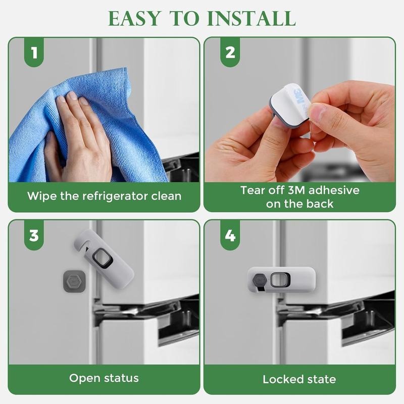 Child Safety Cabinet Locks Multi-Pack | Bowlift