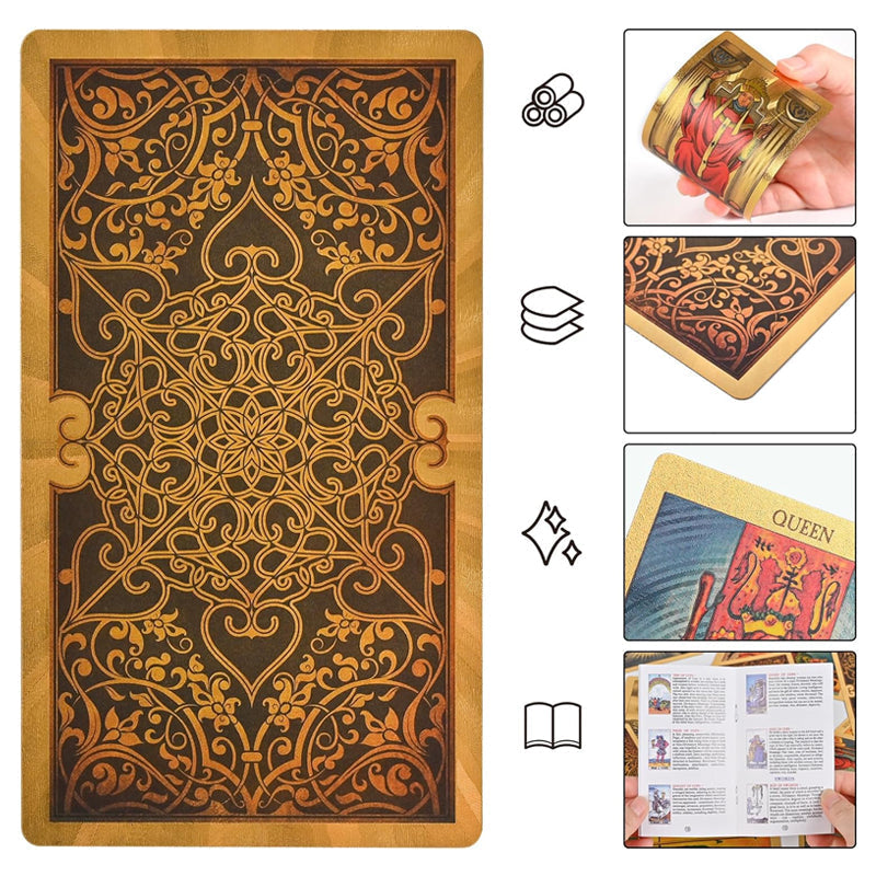 Skanto | Explore the Mystical World of Tarot - Gold Tarot