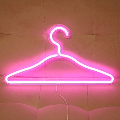 BowLift | LightHanger LED Clothes Hanger – Rechargeable Illuminated Hanger with Luxury Neon Light
