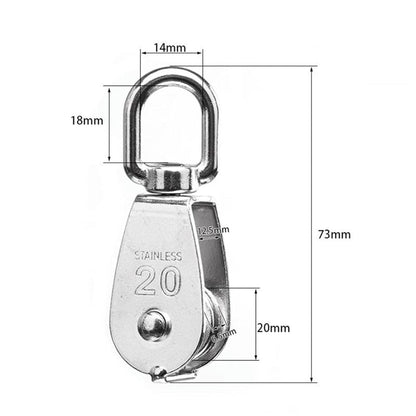 BowLift | Stainless Steel Swivel Pulley