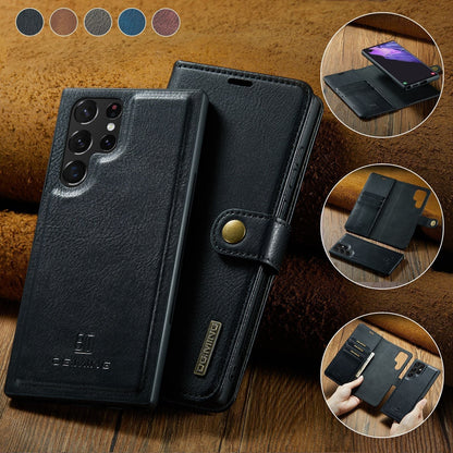 Skanto | 2-in-1 Detachable Flip Leather Case for Samsung Galaxy