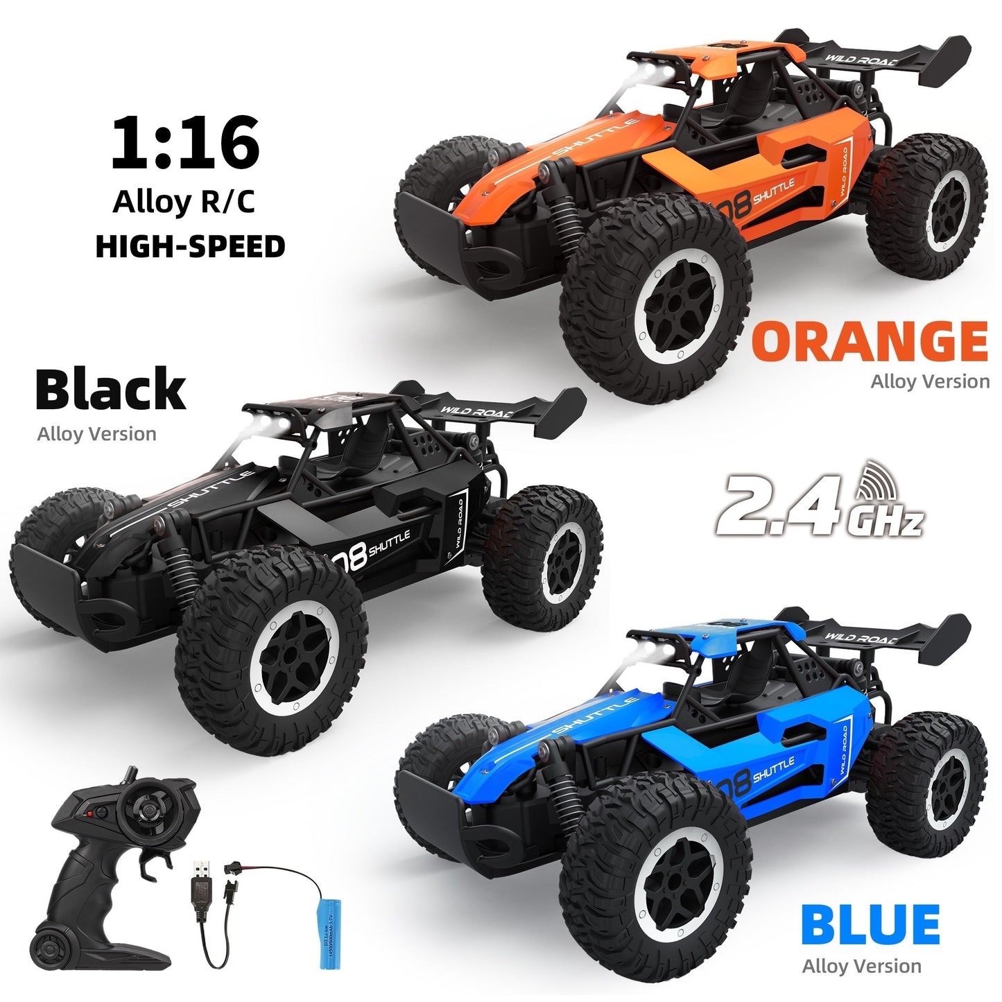 Skanto | Remote Control Off-Road Alloy Racing Car