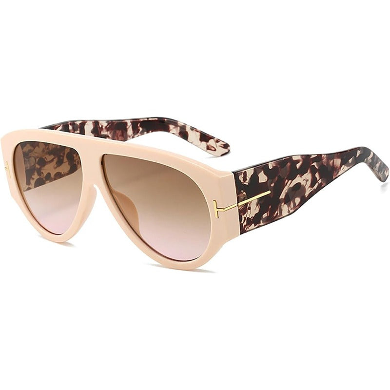 Oversized UV400 Aviator Sunglasses Bowlift