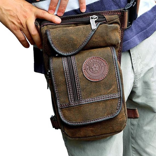 BowLift | Outdoor Leg Bag – Waterproof Motorcycle Thigh & Hip Pouch for Travel & Adventure