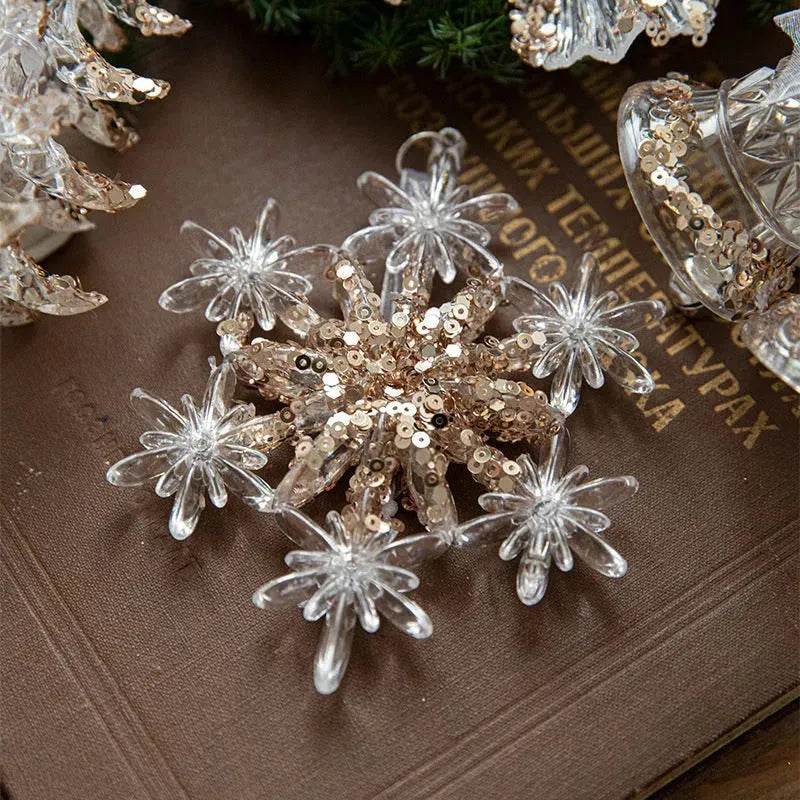 Skanto | Christmas Decorations Sequins Acrylic Transparent Pendant