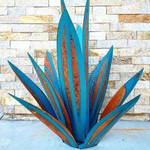 Anti-rust Metal Tequila Agave Plant | Brehn